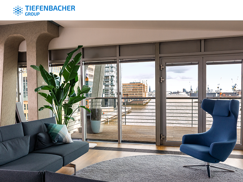 Tiefenbacher Group renovation of headquarters in Hamburg