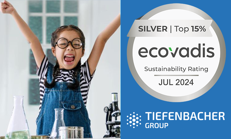 Tiefenbacher Group Earns EcoVadis Silver Medal!